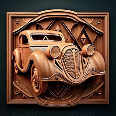 3D мадэль Citron Traction Avant (STL)